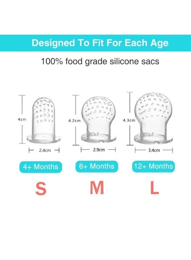 Chicco Baby Fruit Food Feeder Pacifier - Fresh Food Feeder, Infant Fruit Teething Teether Toy for 3-24 Months - Image 2